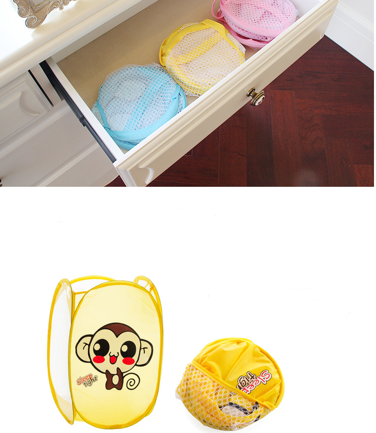 Cartoon Hamper Nursery Laundry Basket