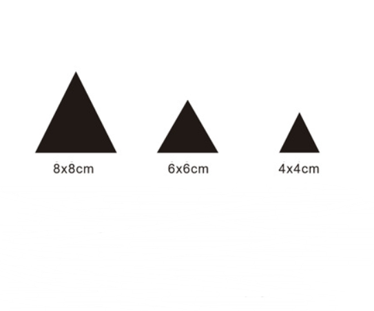 Pattern Wall Decals Triangles