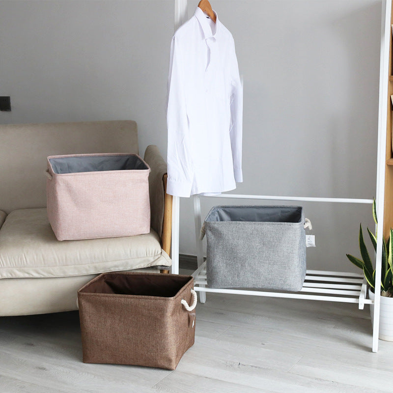 Laundry Hamper Storage Basket Square Shape