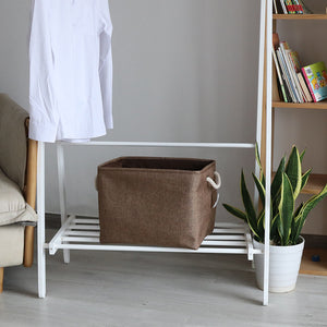 Laundry Hamper Storage Basket Square Shape