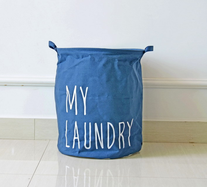 Colorful beam storage bin laundry hamper