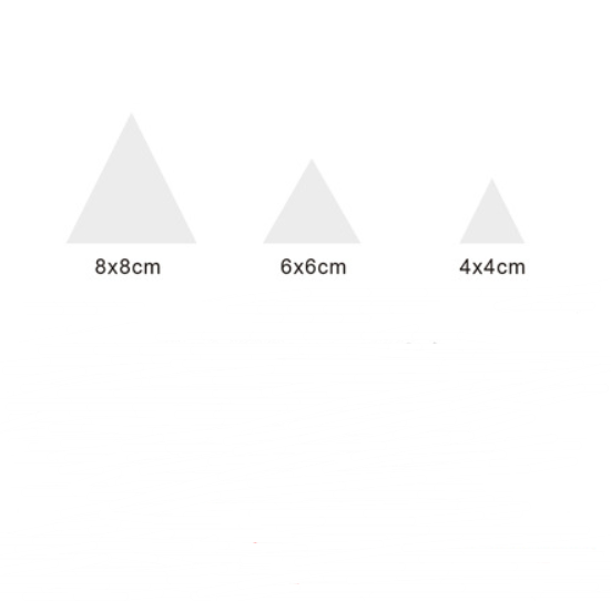 Pattern Wall Decals Triangles