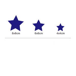 Pattern Wall Decals Geometric Stars