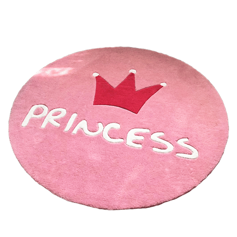 Cartoon Round Nursery Rug Princess – My Castle Decor
