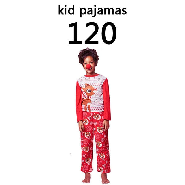 Matching Christmas Pajamas Family Set - Baby Deer