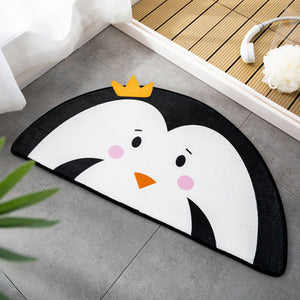 Cartoon Entrance Floor Mat Happy Animals