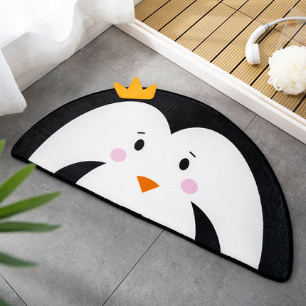 Cartoon Entrance Floor Mat Happy Animals