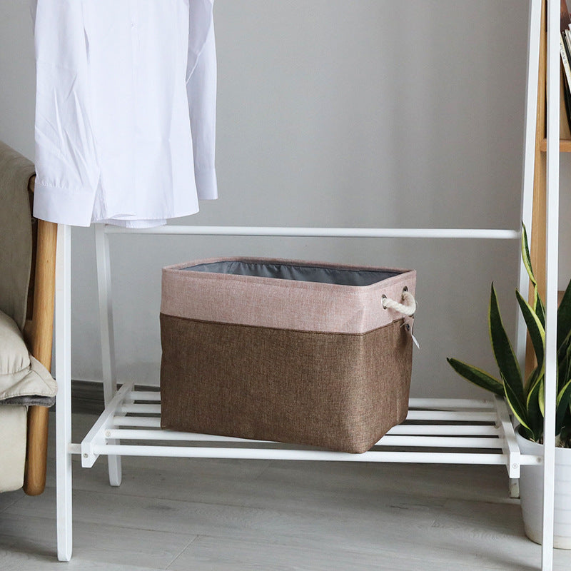 Laundry Hamper Storage Basket Square Shape
