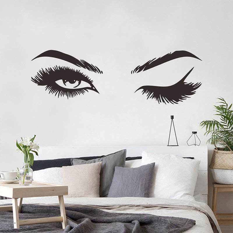 Wall Decals Charming Beauty Eyes