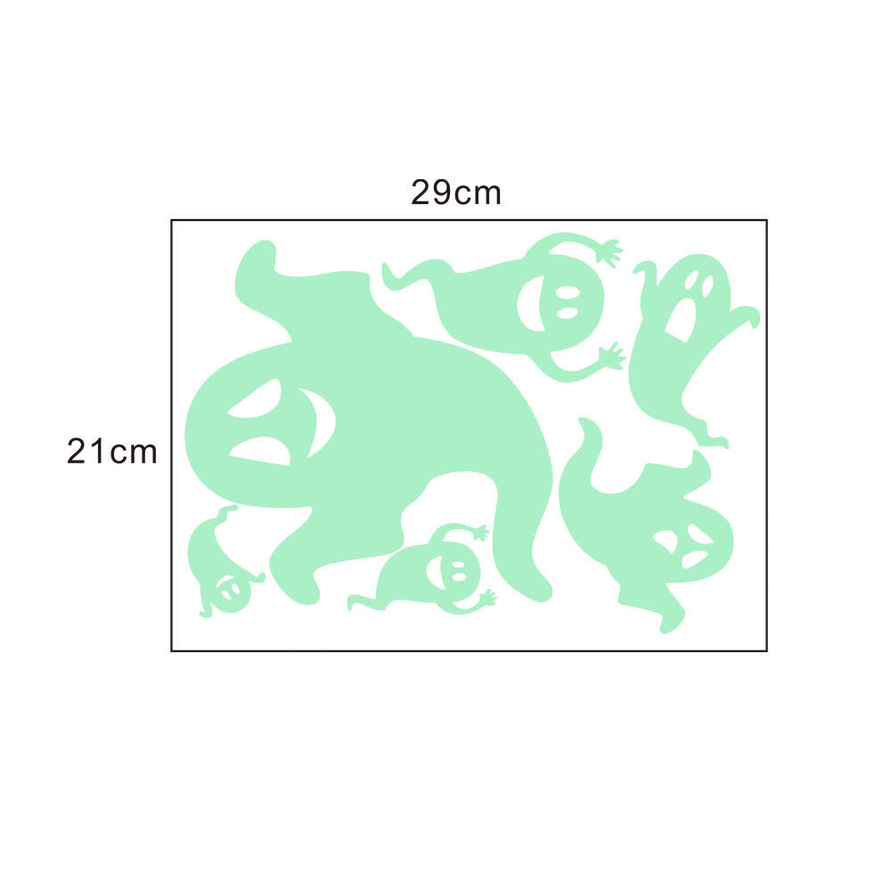 Pattern Wall Decals Luminous Halloween