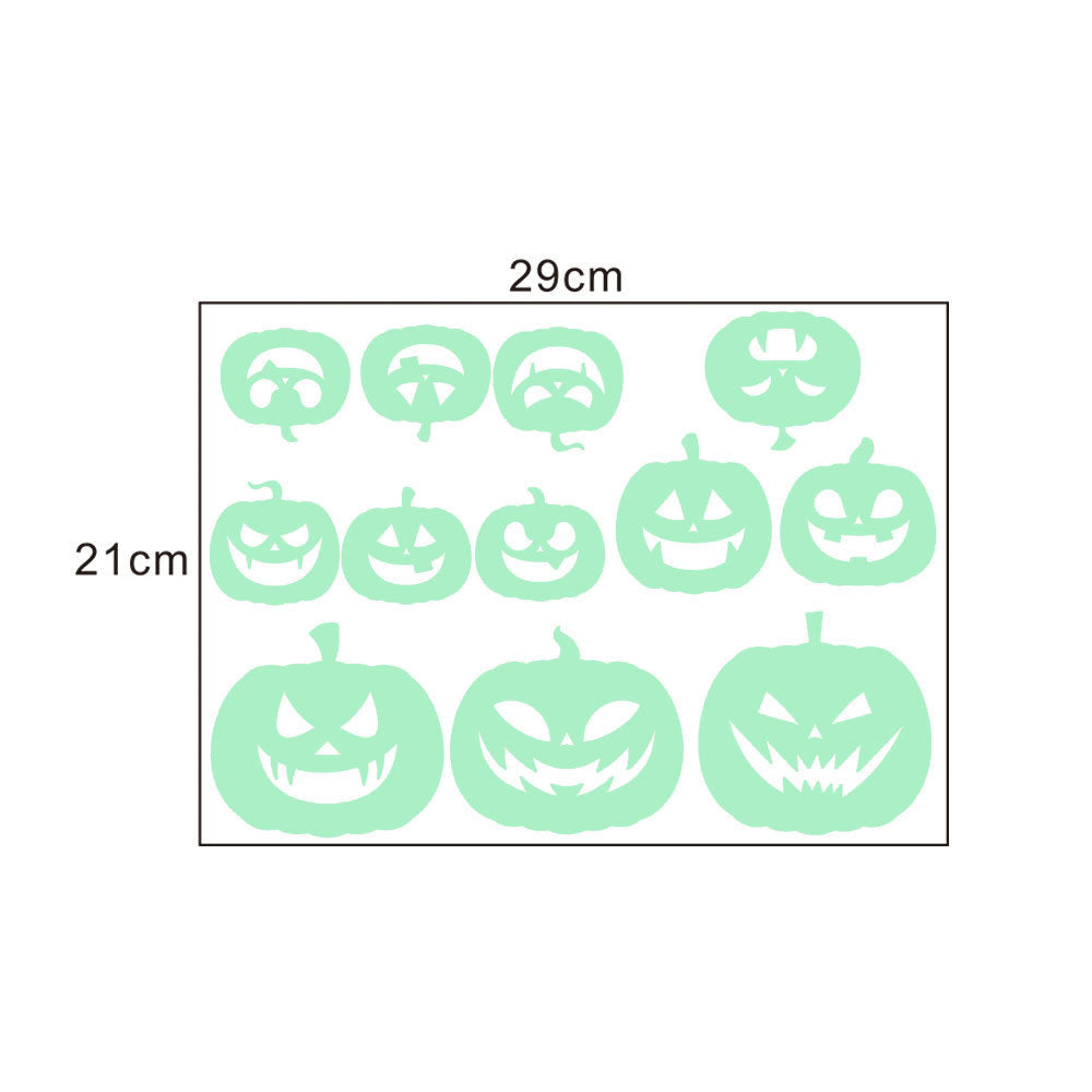 Pattern Wall Decals Luminous Halloween