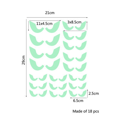 Pattern Wall Decals Luminous Halloween