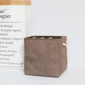 Laundry Hamper Storage Basket Square Shape