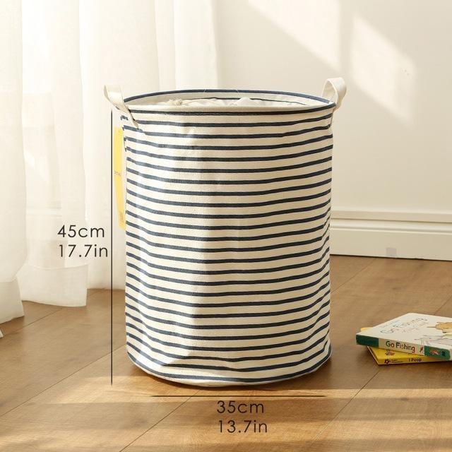 Fabric Laundry hamper storage basket