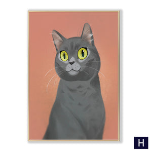 Decorative Canvas Core Framed Frameless Painting