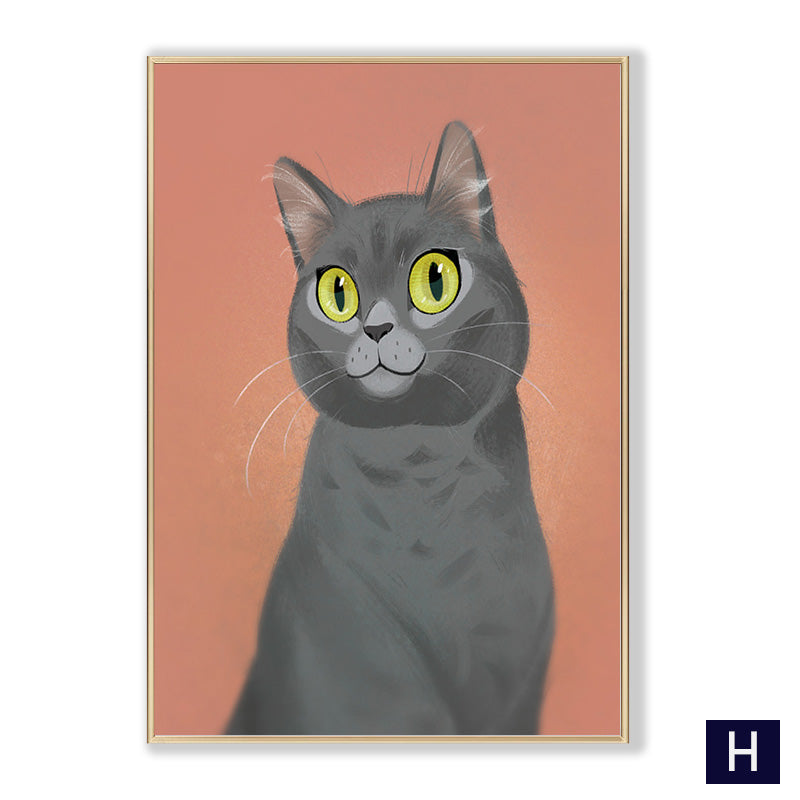 Decorative Canvas Core Framed Frameless Painting