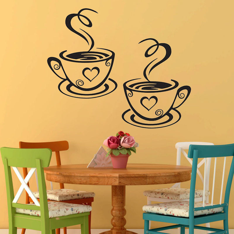 Wall Decals Coffee Cups