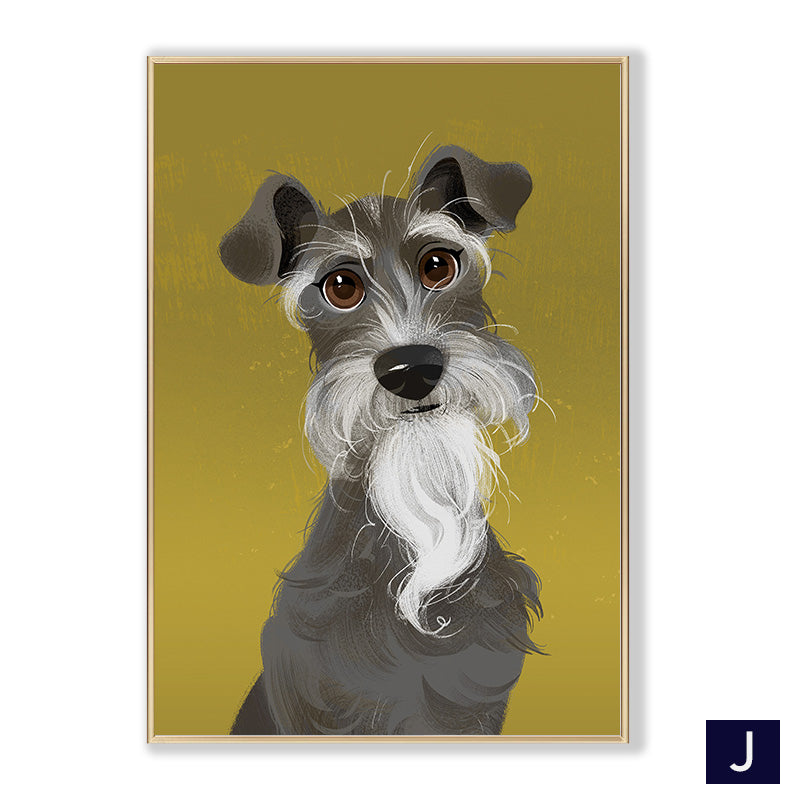 Decorative Canvas Core Framed Frameless Painting