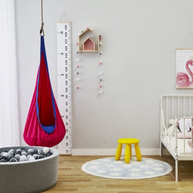 Nordic Area Round Rug Stars