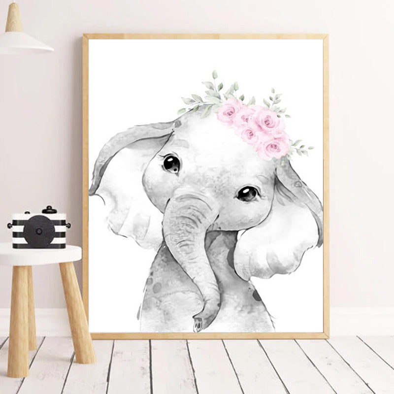 Personalized Cute Canvas Print Wall Poster For Kids Room