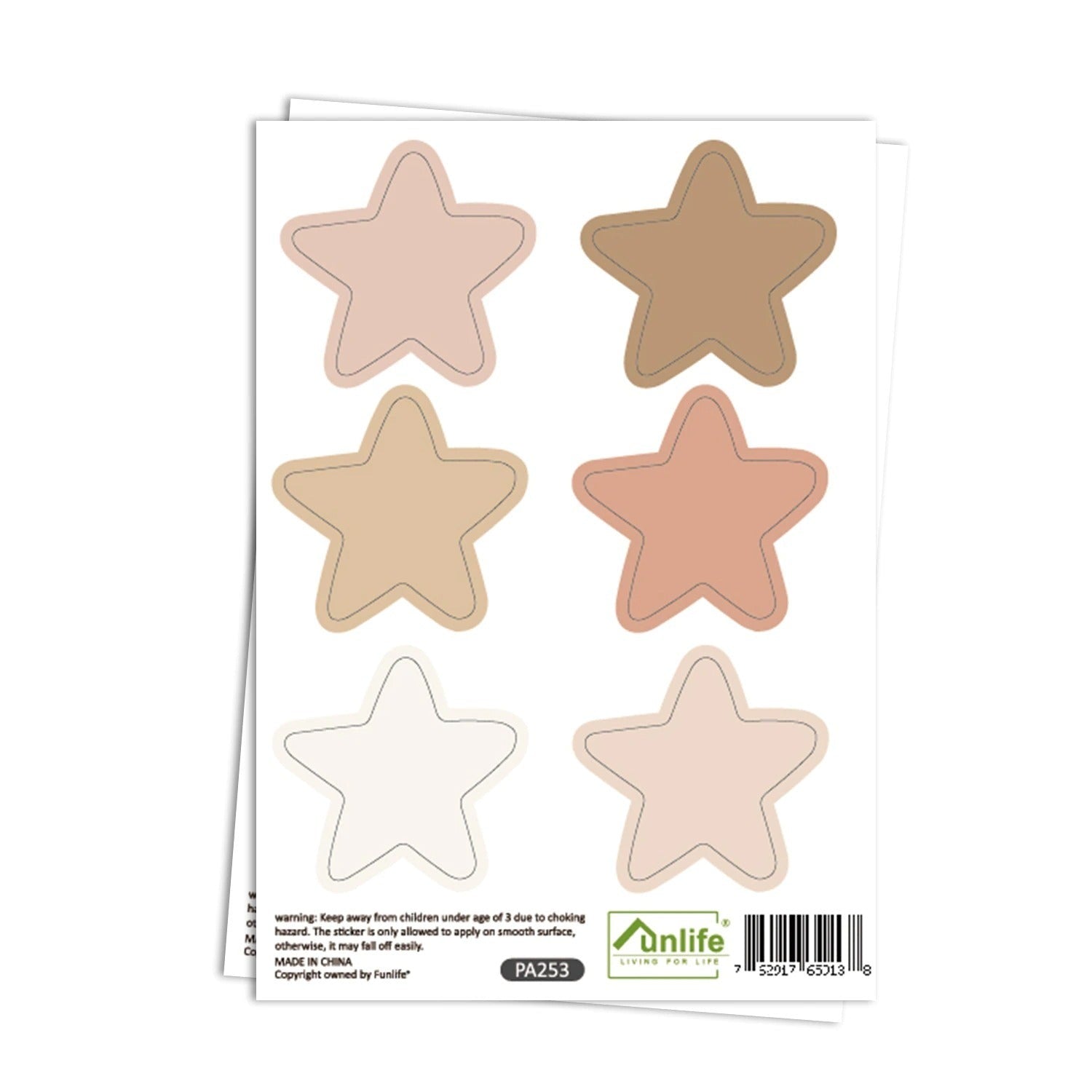 Pattern Wall Decals Boho Stars