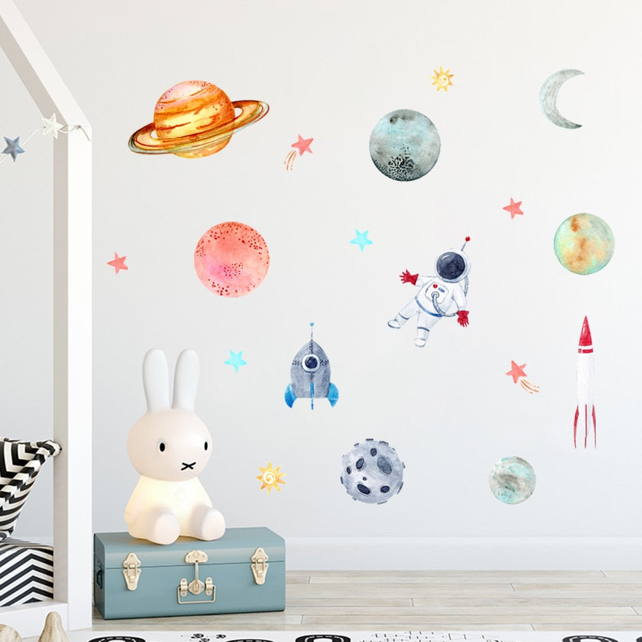 Universe Planets Wall Decals
