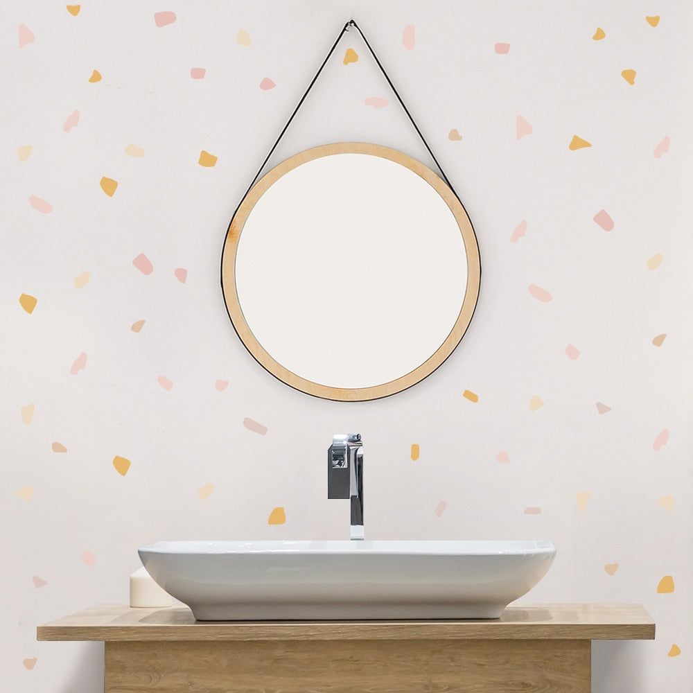 Wall Decals Terrazzo Abstract Pattern