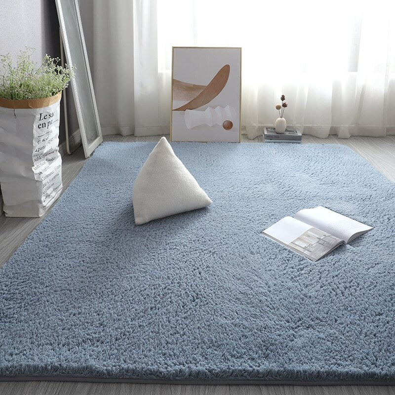 Monochromatic Plush Soft Area Rug
