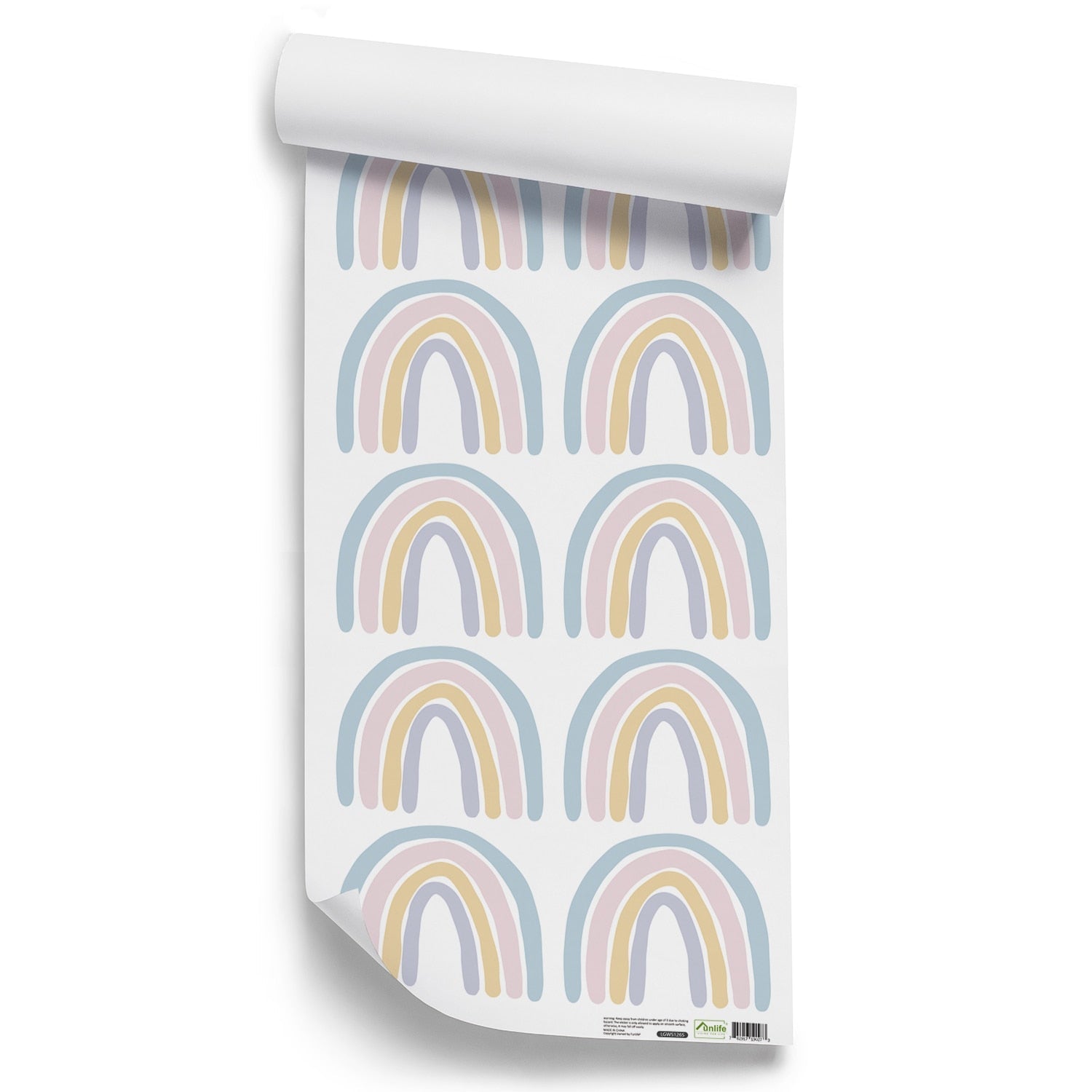 Small Colorful Rainbows Wall Decals