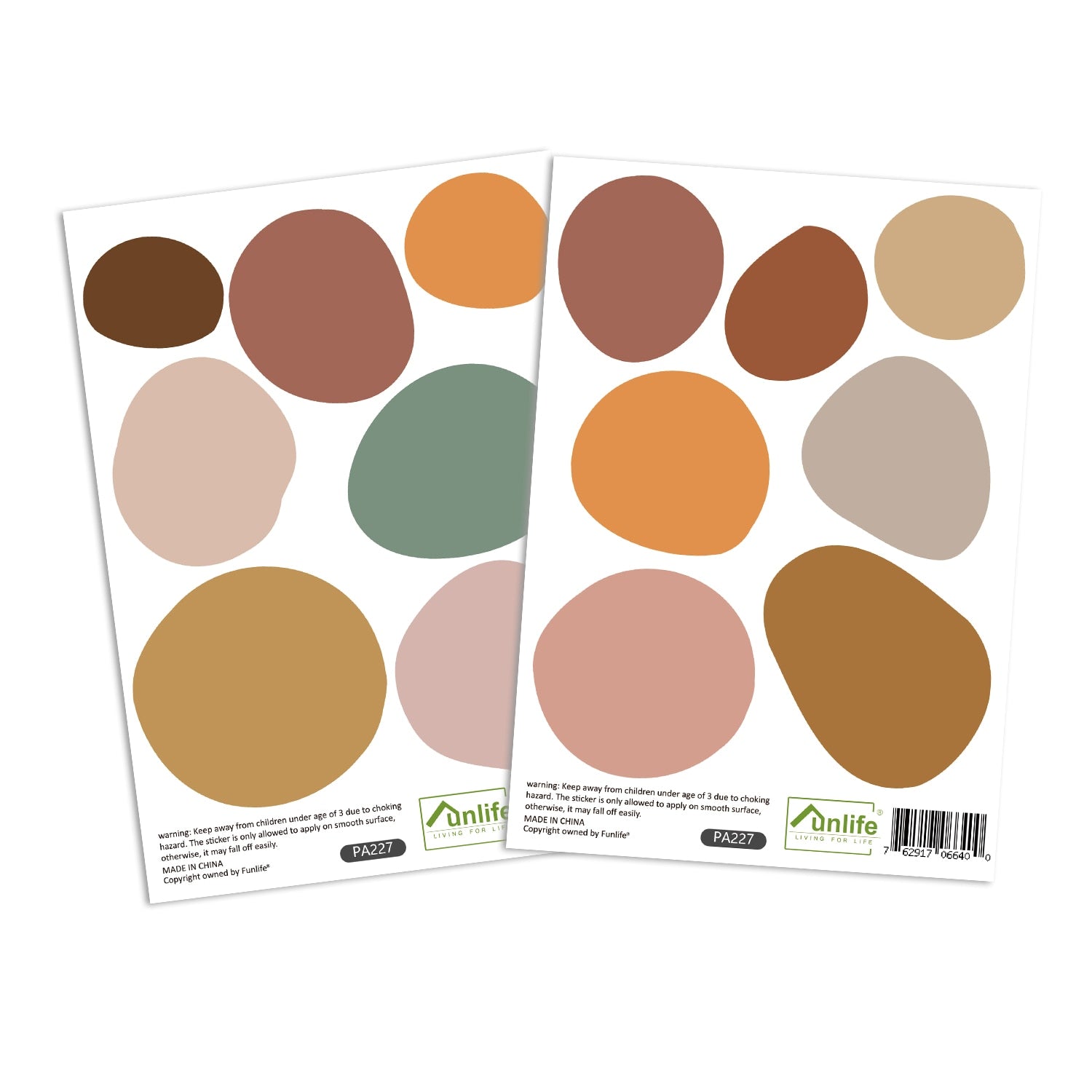 Pattern Wall Decals Polka Dot Styles