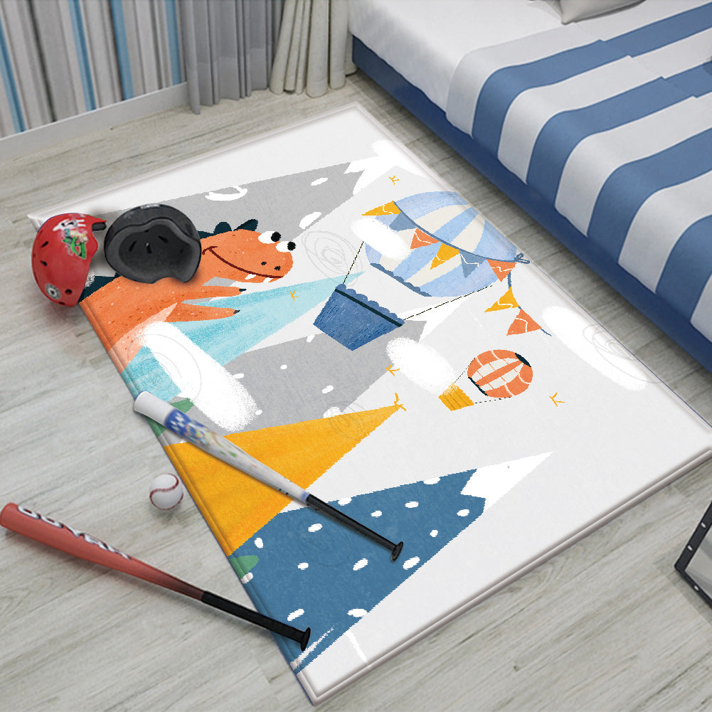 Nursery Cartoon Style Area Rug