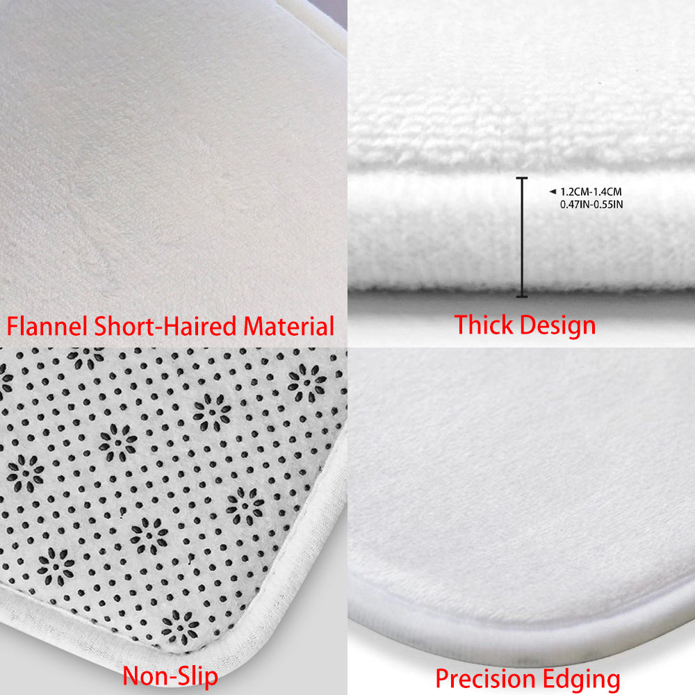 Nursery Cartoon Style Area Round Rug