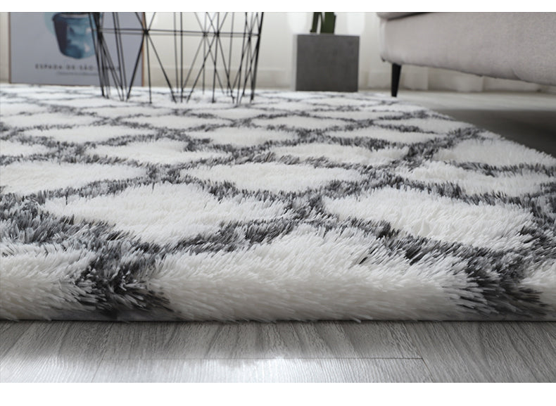 Pattern Fluffy Thick Area Rug