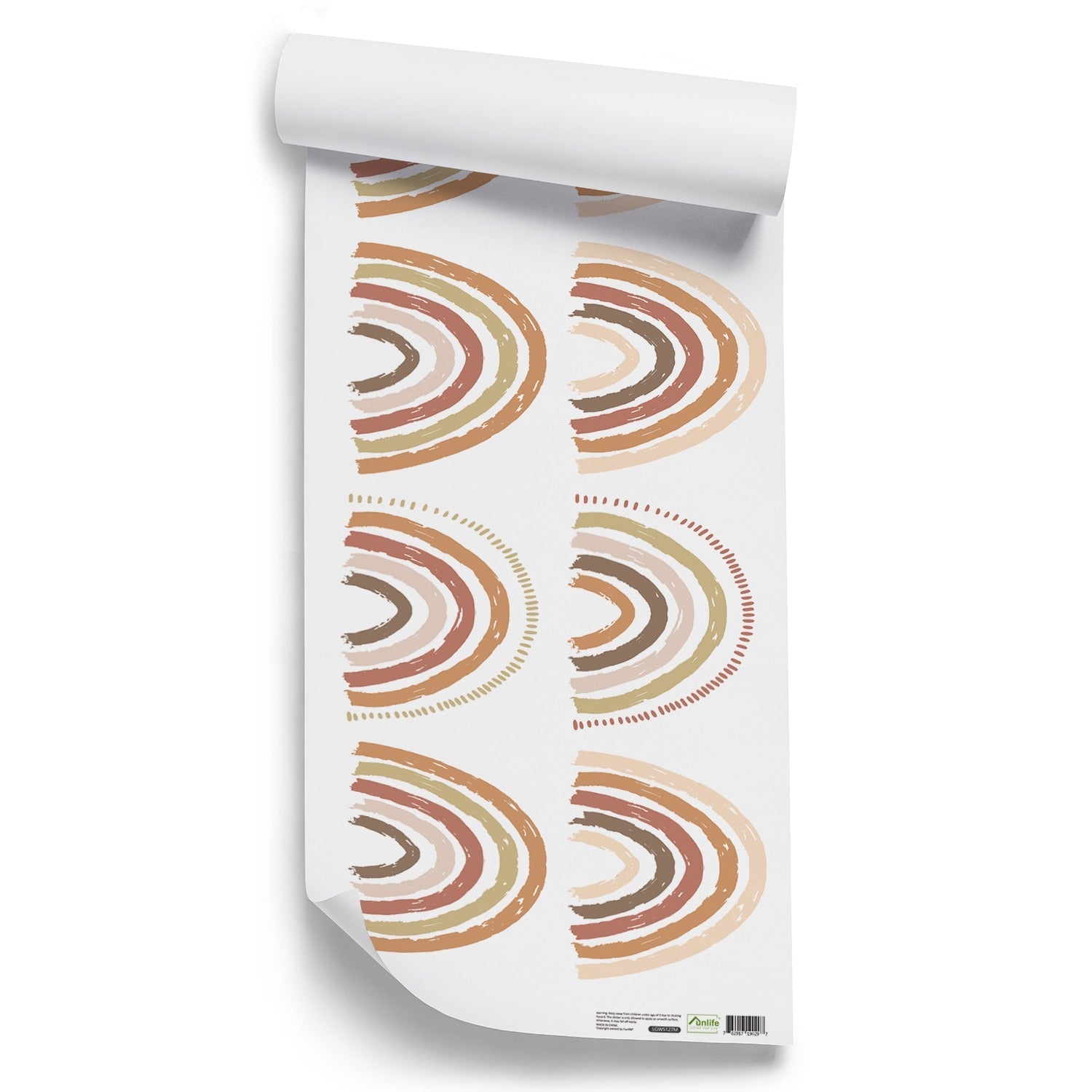 Small Colorful Rainbows Wall Decals