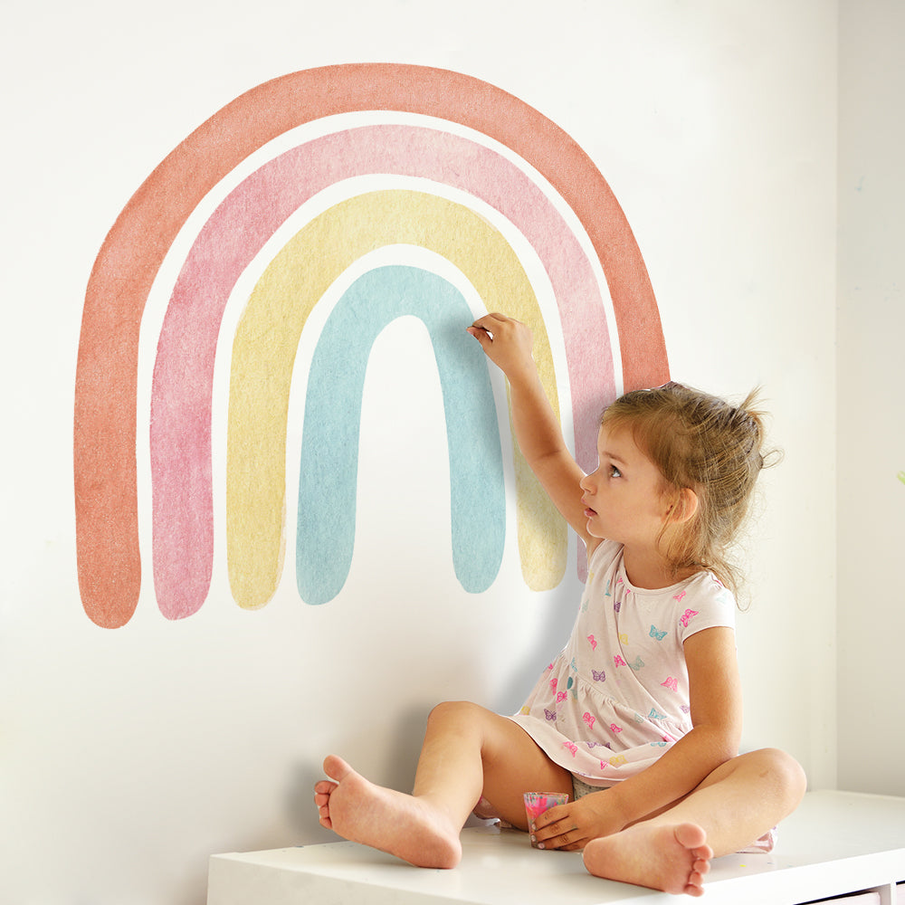 Wall Decals Colorful Rainbows