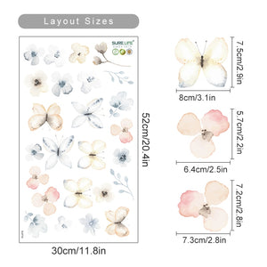 Floral Wall Decals Spring Flowers