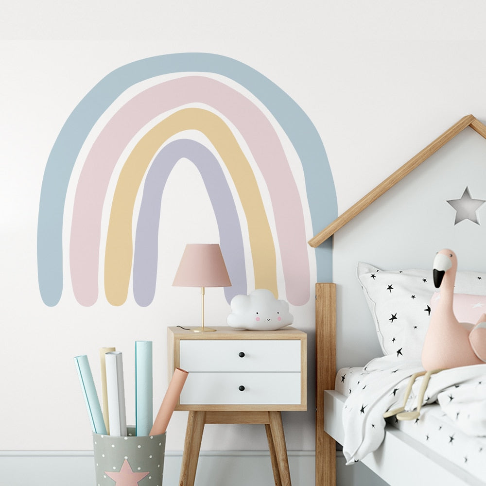 Cartoon Rainbows Wall Decals