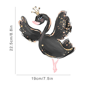 Nursery Wall Decals Swan Girls