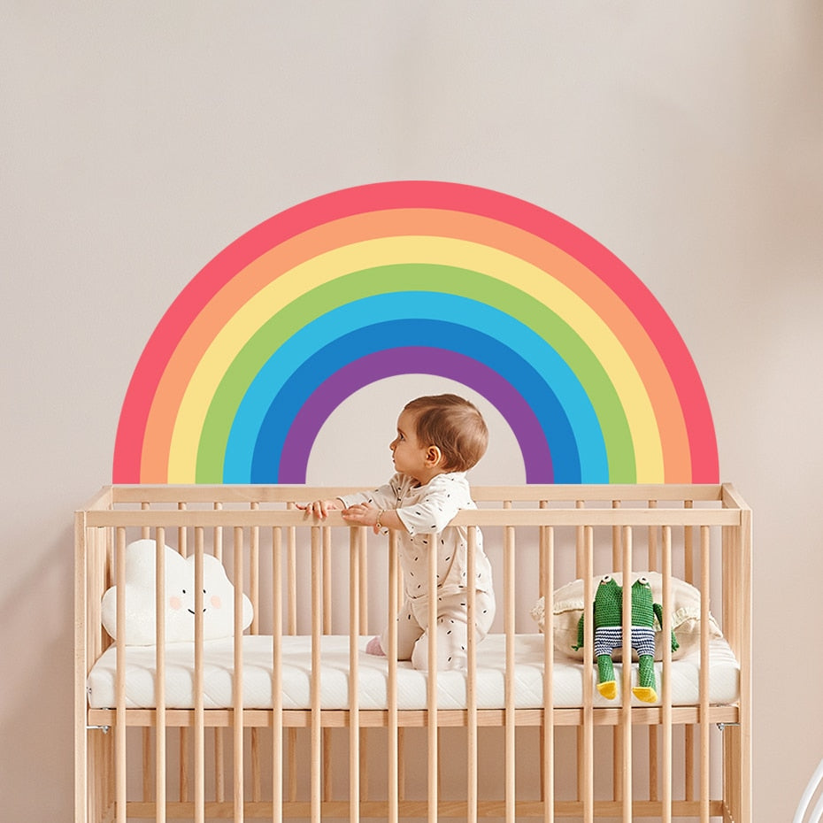 Cartoon Colorful Rainbow Wall Decal