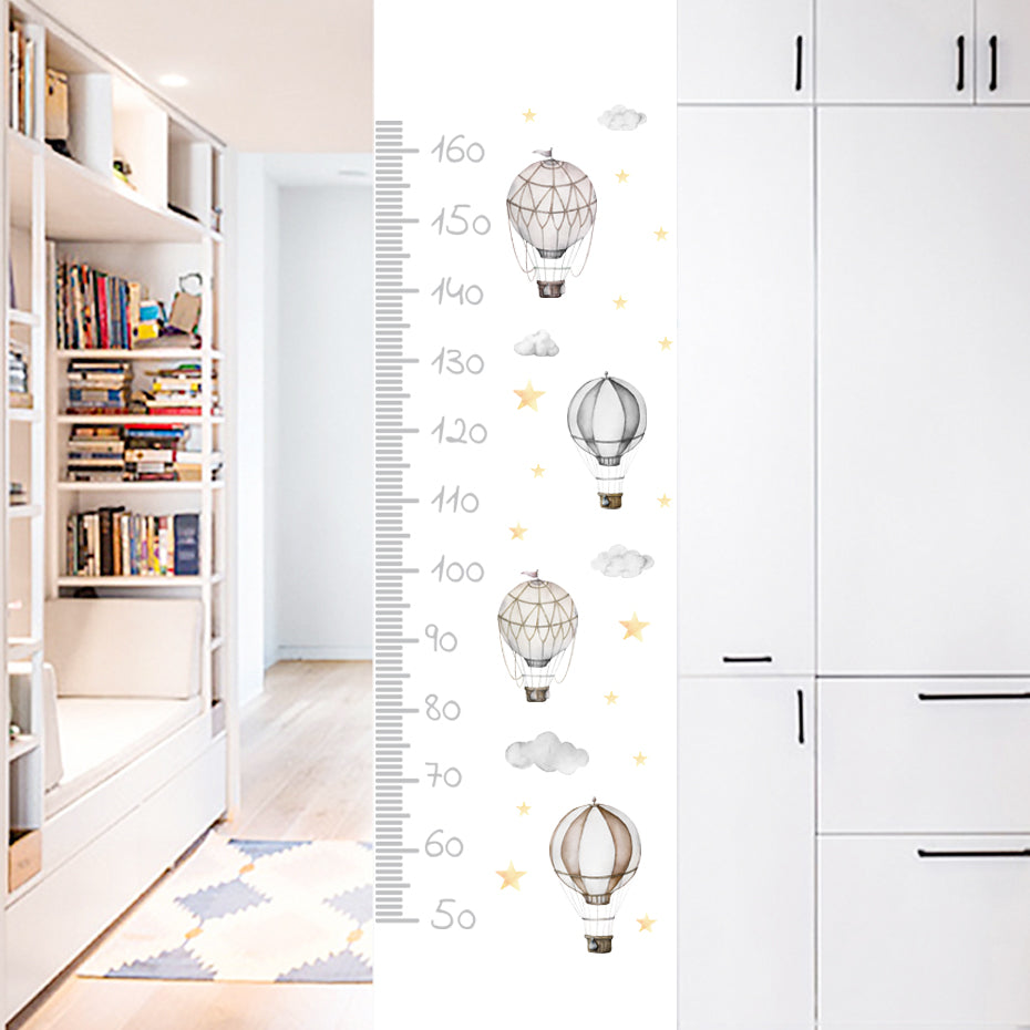 Cartoon Height Measurement Dinosaur Wall Decals