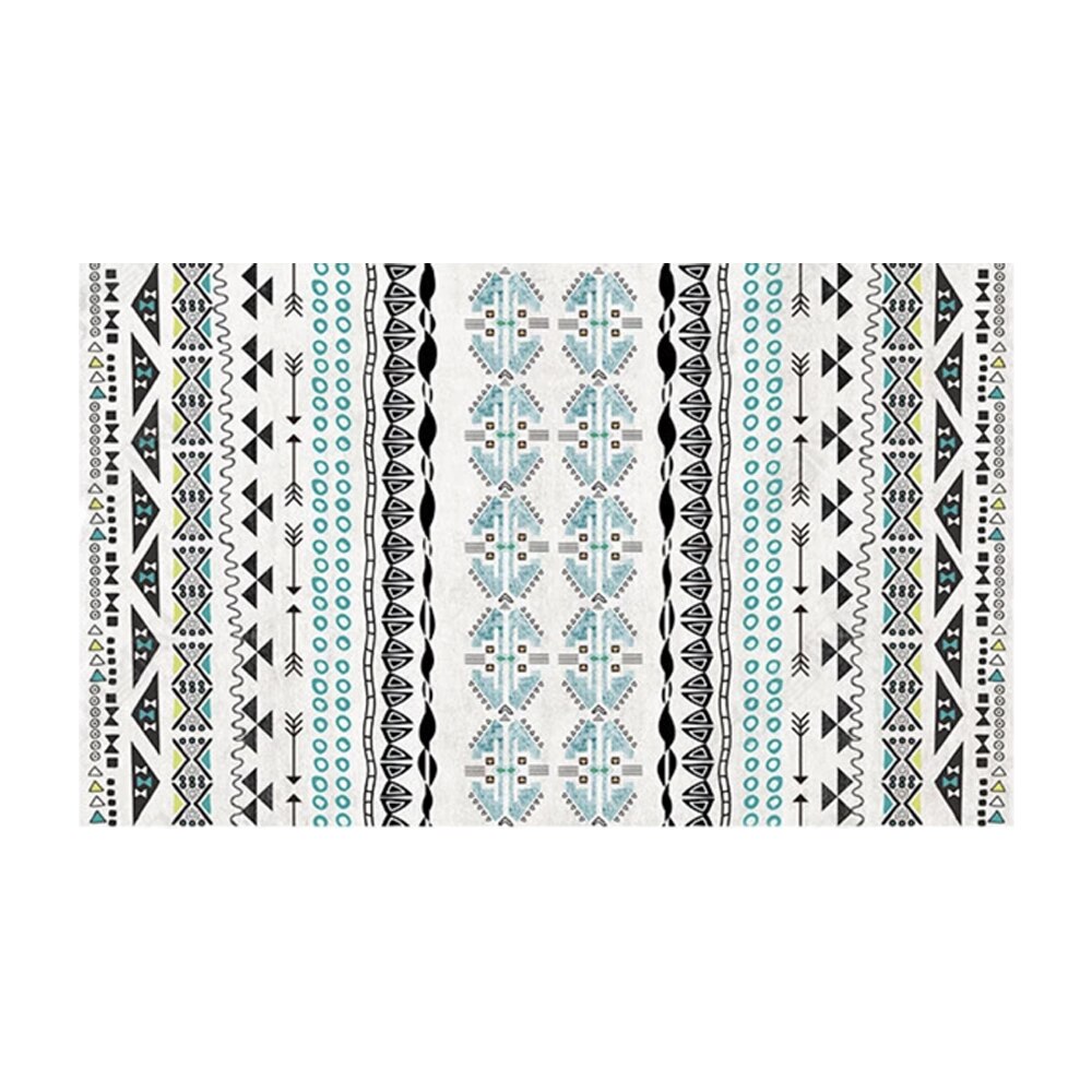 Bohemian Pattern Rectangle Area Rug