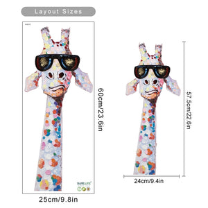 Cool Giraffe Family Wall Decals
