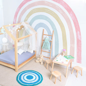 Large Light Rainbow Wall Decal