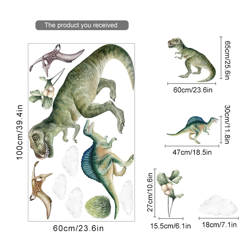 Wall Decals Tyrannosaurus And Dinosaurs