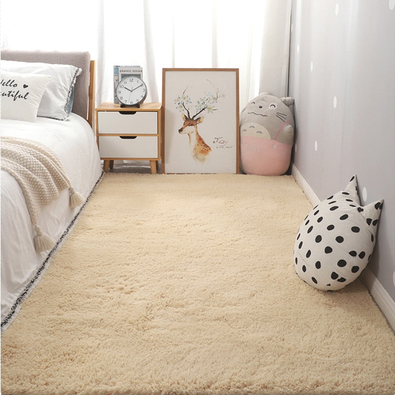 Monochromatic Plush Soft Area Rug