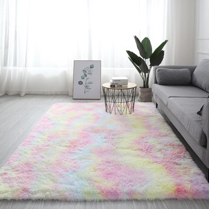 Pattern Fluffy Thick Area Rug