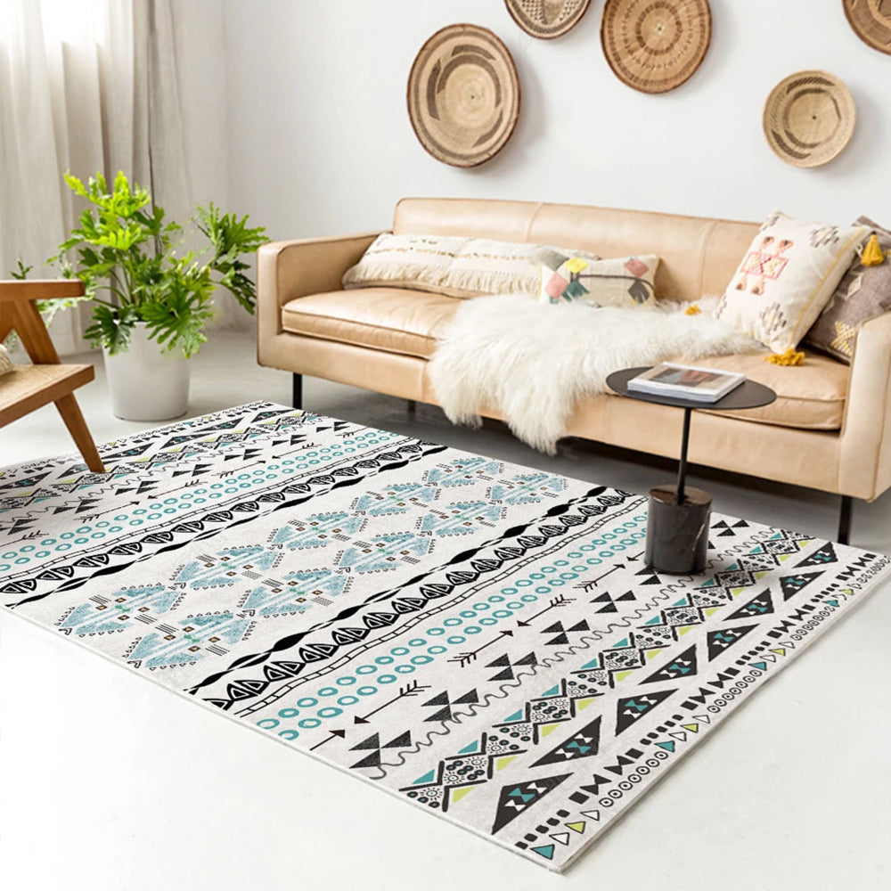 Bohemian Pattern Rectangle Area Rug