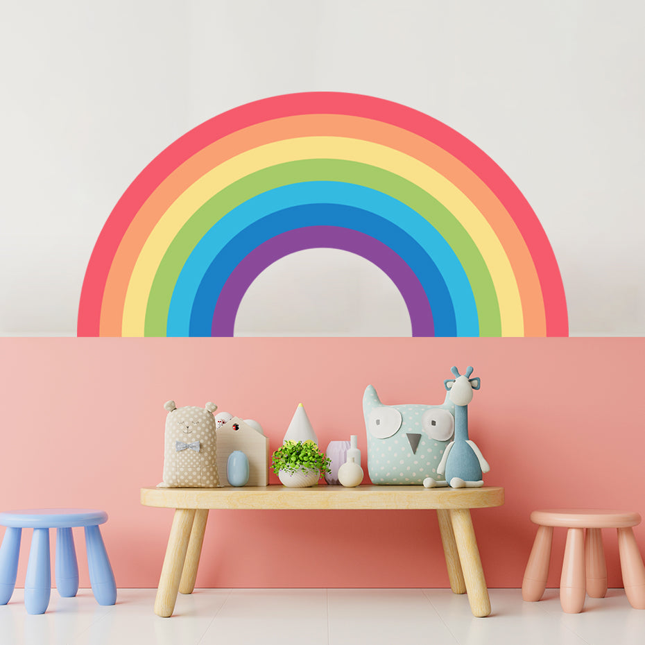 Cartoon Colorful Rainbow Wall Decal