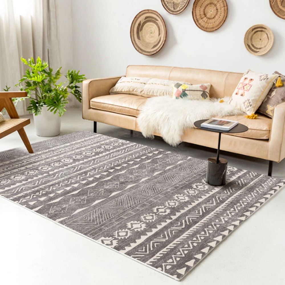 Bohemian Pattern Rectangle Area Rug