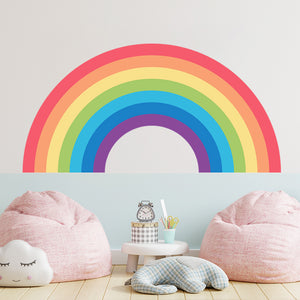 Cartoon Colorful Rainbow Wall Decal